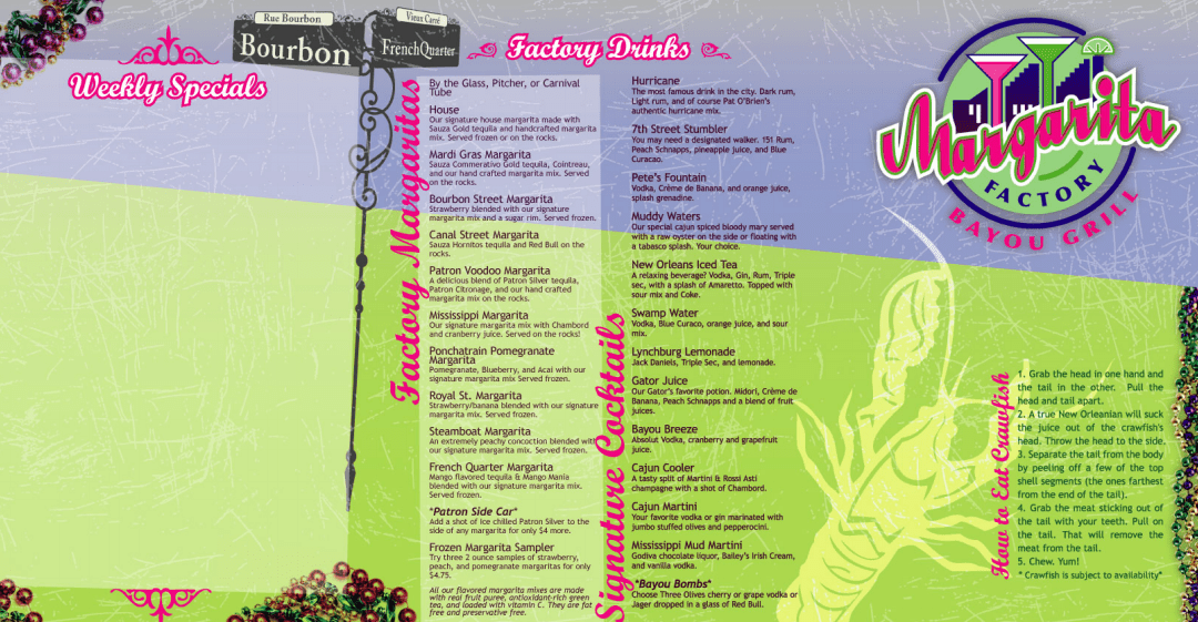 Restaurant Menu