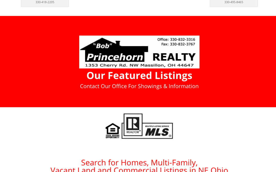 Princehorn Realty- Real Estate Property Search Website